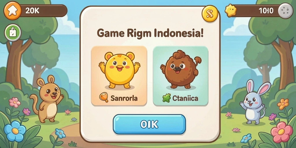 Tampilan antarmuka yang menarik dan sederhana.