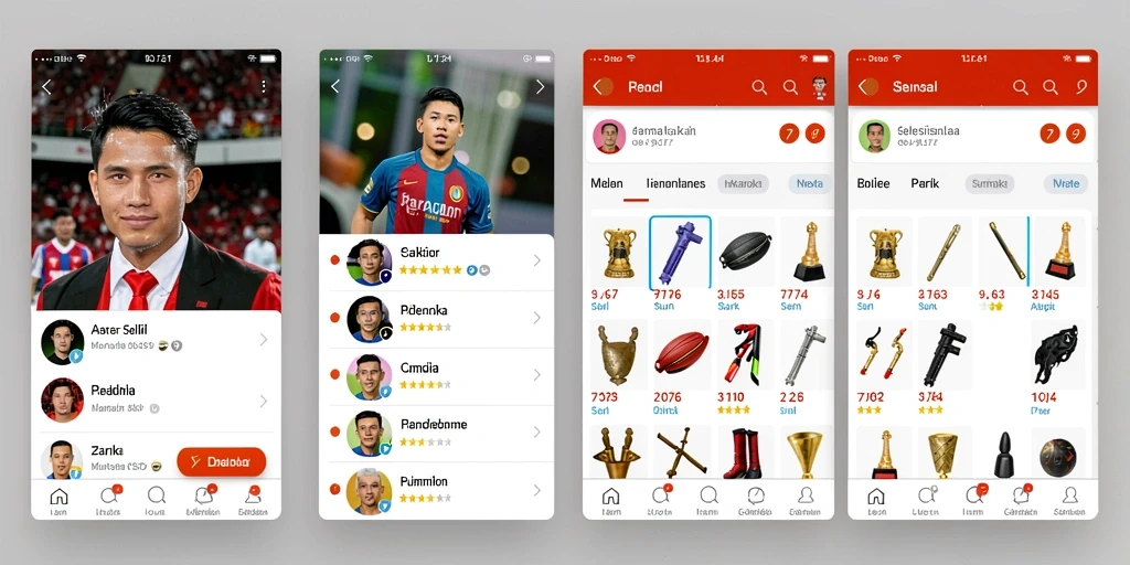Tampilan antarmuka utama yang menarik dan mudah digunakan.