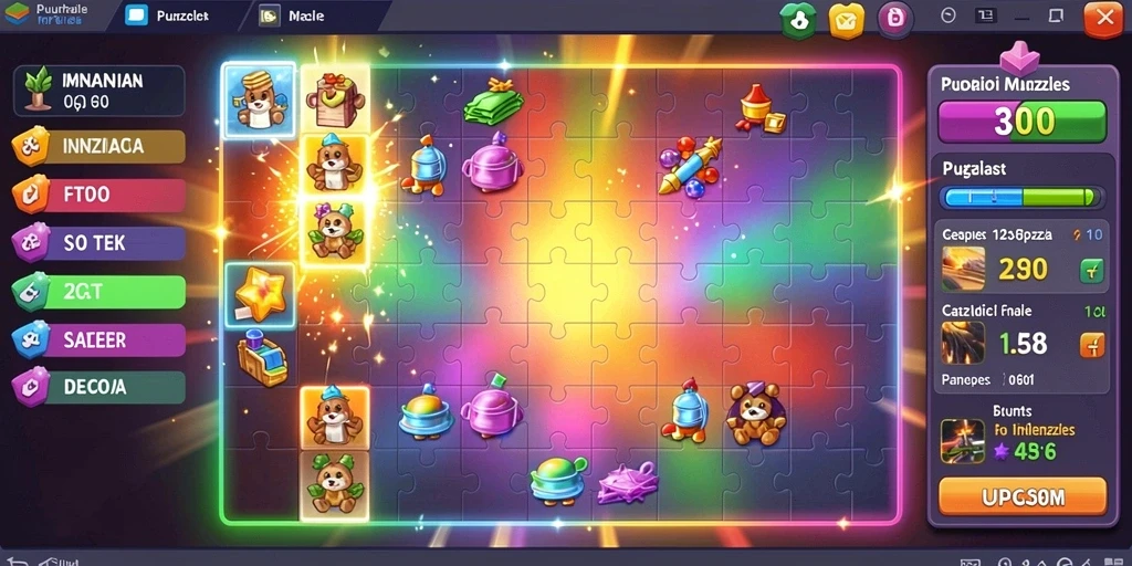 Tampilan gameplay yang menarik dan interaktif.