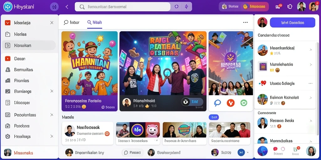 Screenshot menunjukkan grafis menakjubkan dari karakter utama.