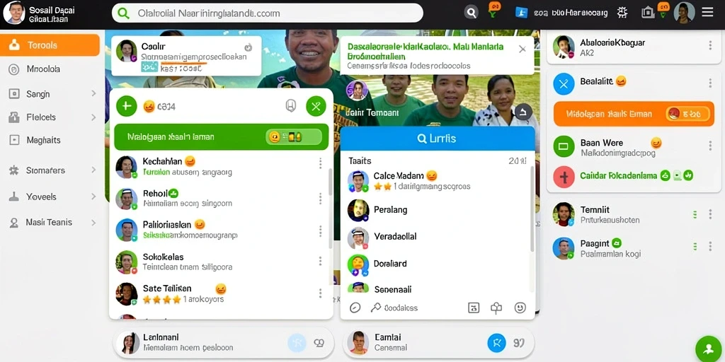 Tampilan antarmuka yang user-friendly.