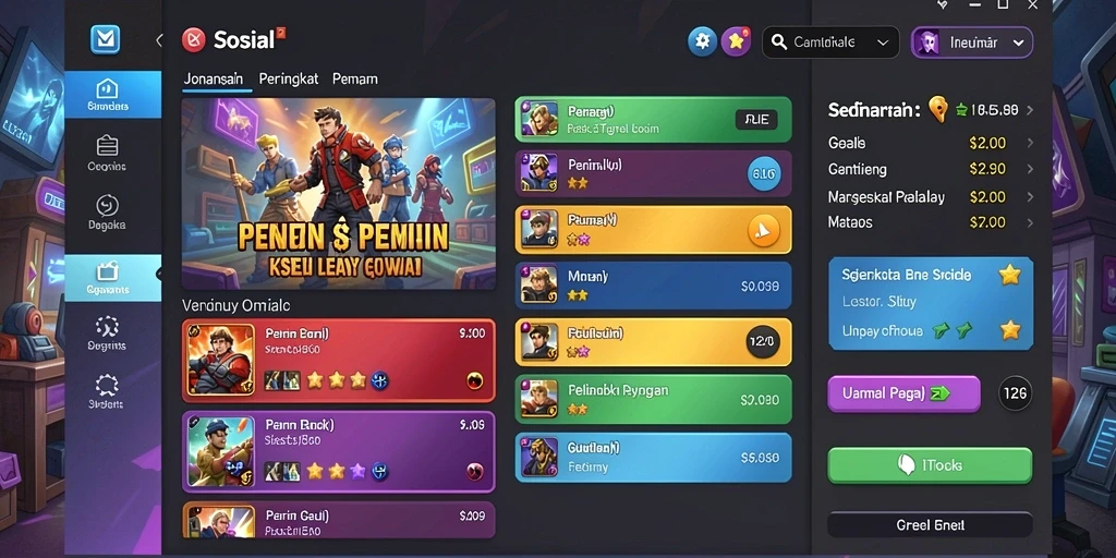 Tampilan menarik dari permainan slot GACOR668.