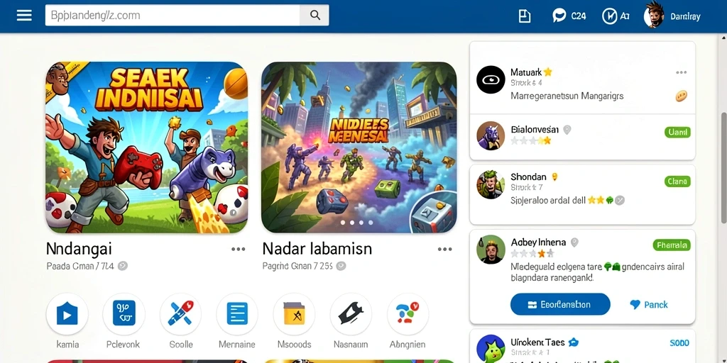 Tampilan antarmuka GOLTOGEL yang menarik dan user-friendly.
