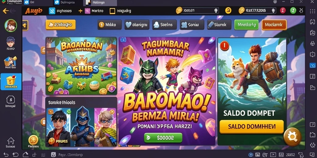 Antarmuka pengguna yang intuitif dan menarik.
