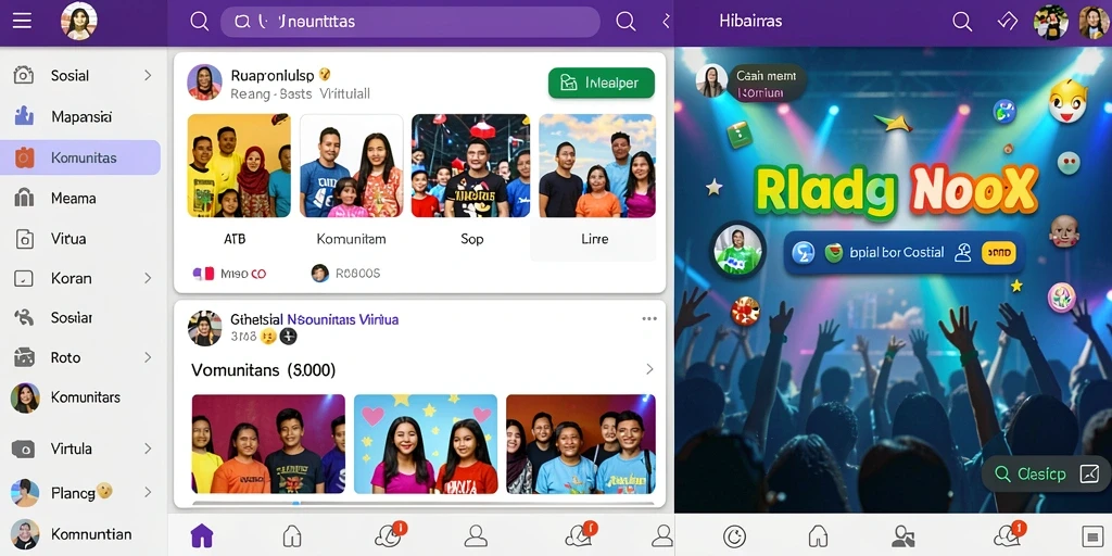 Tampilan antarmuka yang user-friendly dan menarik.