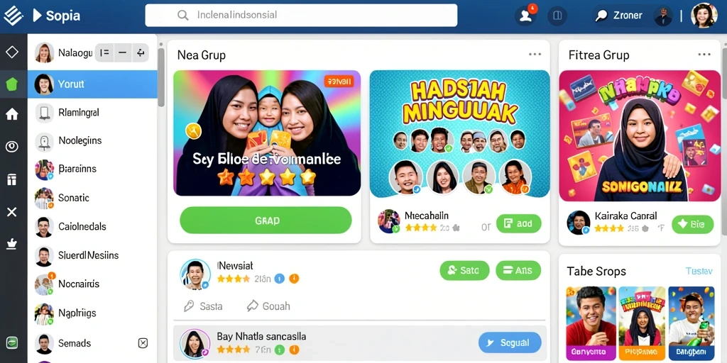 Tampilan antarmuka yang menarik dan mudah digunakan.