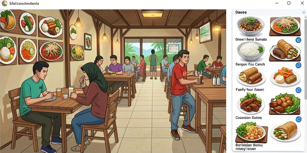 Tampilan antarmuka pengguna yang intuitif.