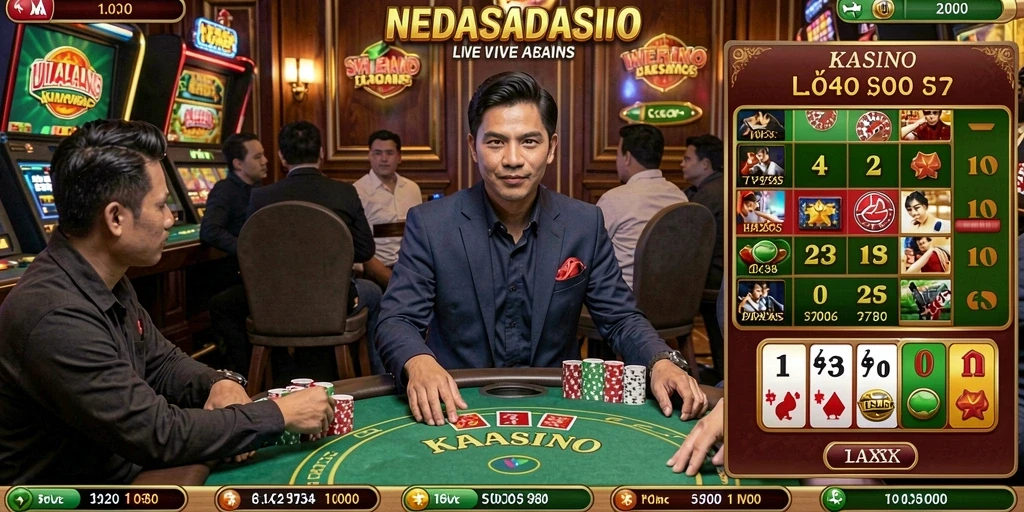 Tampilan awal game yang menarik dan intuitif.