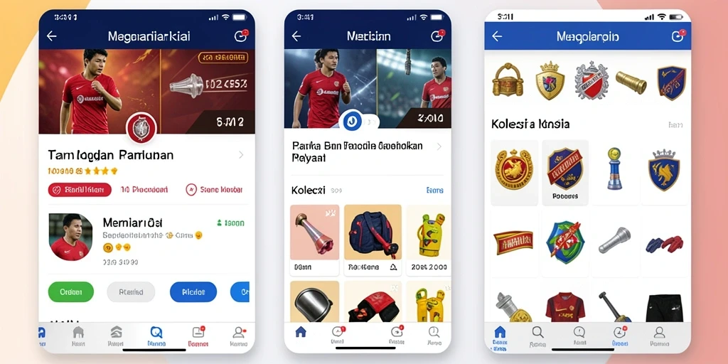 Tampilan awal yang menarik dengan desain yang memukau.