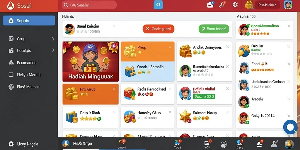 Tampilan awal yang mengesankan dan menarik perhatian.