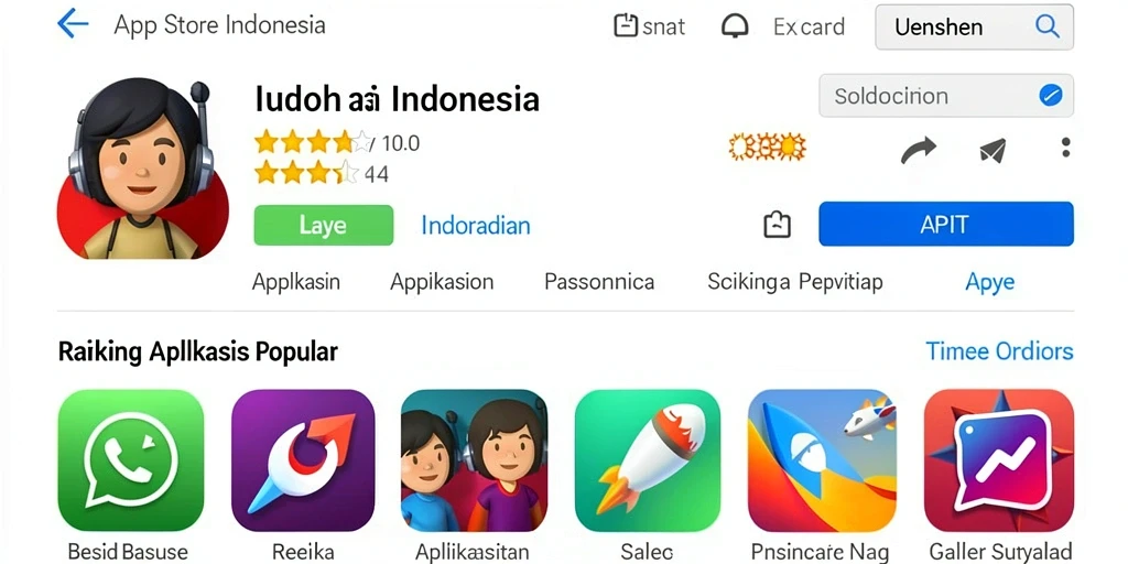 Tampilan antarmuka yang modern dan menarik.
