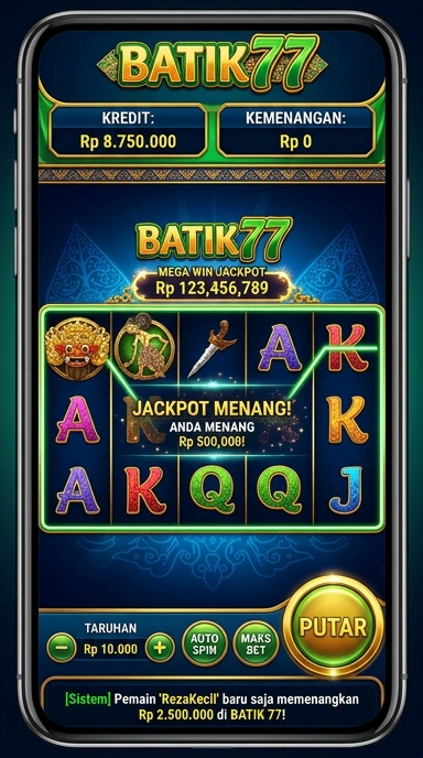 Pratinjau antarmuka batik77 — aplikasi APK resmi Android v4.4.9